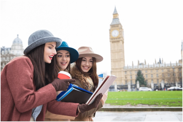 students in London